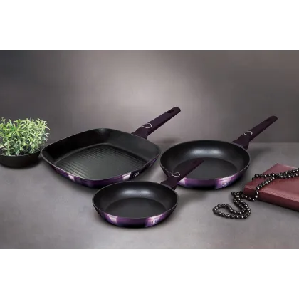 KEPTUVIŲ RINKINYS BERLINGER HAUS BH-7107 VIOLETINĖ