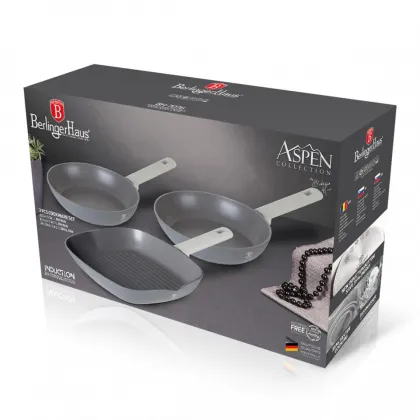 TITANO DANGOS KEPTUVIŲ RINKINYS BERLINGER HAUS BH-7076 ASPEN