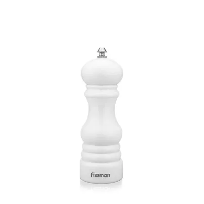 Pipirų, druskos malūnėlis FISSMAN White 17x6 cm