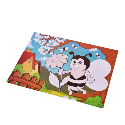 Daugkartinis kilimėlis piešti vandeniu BITUTĖ 29X21 cm (plastikas)