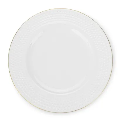 Lėkščių rinkinys NOEMI 25 cm x 2 vnt. (kaulinis porcelianas)