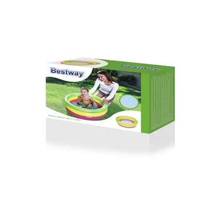 BESTWAY 51128 MINI BASENIK TRZY KOLORY 70cm x 24cm
