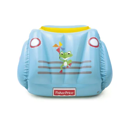 Bestway 93535 FISHER PRICE DMUCHANY SAMOCHÓD WYŚCIGOWY  Z PIŁKAMI 119cm x 79cm x 51cm