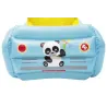 Bestway 93535 FISHER PRICE DMUCHANY SAMOCHÓD WYŚCIGOWY  Z PIŁKAMI 119cm x 79cm x 51cm