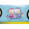 Bestway 93535 FISHER PRICE DMUCHANY SAMOCHÓD WYŚCIGOWY  Z PIŁKAMI 119cm x 79cm x 51cm