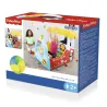 Bestway 93537 FISHER PRICE DMUCHANY POCIĄG  Z PIŁKAMI 132cm x 94cm x 89cm
