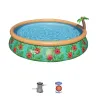 Bestway 57416 FAST SET BASEJA AR PALMU UN FILTRA PUMPU 4.57m x 0.84m