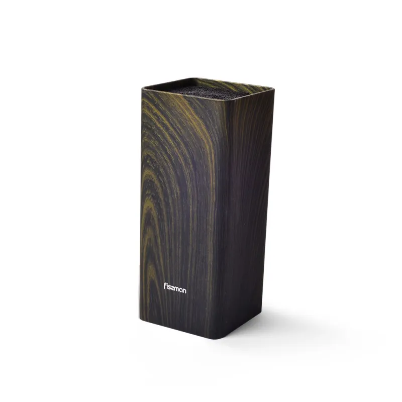 Stovas virtuviniams peiliams 10x10x23cm spalvos PATINA (plastikas)