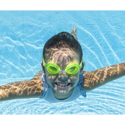 Bestway 21002 Aqua Burst Essential Okulary do pływania Zielone