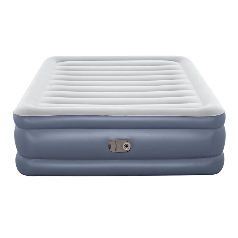 Bestway 6713I Materac dmuchany turystyczny z wbudowaną pompą powietrza Tritech Queen 2.03m x 1.52m x