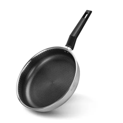 Gili keptuvė IRON CHEF 28x6 cm nerūdijančio plieno su nepridegančia danga
