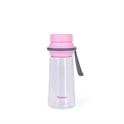 Vandens butelis 370ml, 17cm (plastikas)