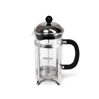 LATTE 800ml arbatinukas su stūmokliu (stiklo kolba)