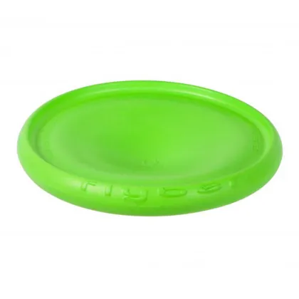 Dvipusis skraidantis diskas "Flyber Waudog", 22 cm skersmens, šviesiai žalias