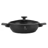 BERLINGER HAUS FLAT TITAN COOK WITH COVER 30cm BH-8129 ANTRACIT