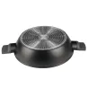 BERLINGER HAUS FLAT TITAN COOK WITH COVER 30cm BH-8129 ANTRACIT