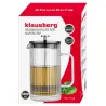 ZAPARZACZ TŁOKOWY DO KAWY/HERBATY TERMICZNY 1000ml KLAUSBERG KB-7758