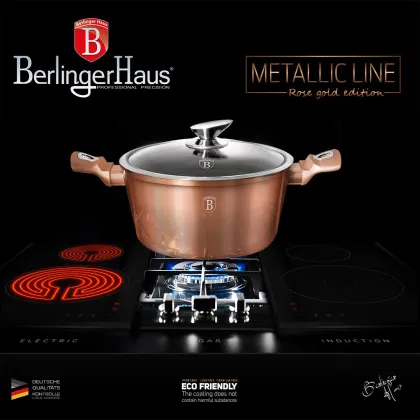 BERLINGER HAUS GRANIIDIST POTIKOMPLEKT ROOSA KULD BH-6151