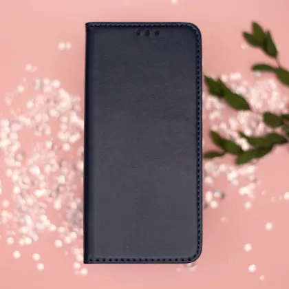 Išmanusis magnetinis dėklas, skirtas "Samsung Galaxy A6 2018", juodos spalvos