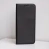 Išmanusis magnetinis dėklas, skirtas "Samsung Galaxy A6 2018", juodos spalvos