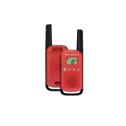 "Motorola Talkabout T42" dvynių pakuotė raudona