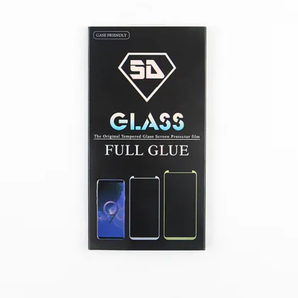 Tempered glass 5D for Samsung Galaxy S10e black frame