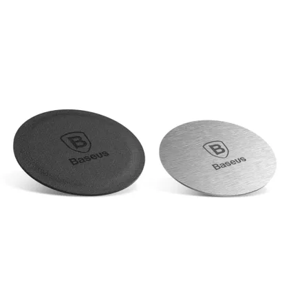 Baseus a set of stickers for the magnetic holder, silver plates