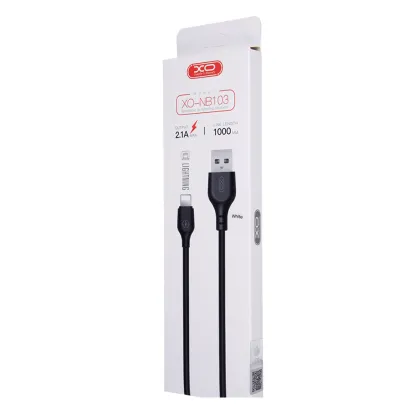 XO cable NB103 USB - Lightning 1,0 m 2,1A white