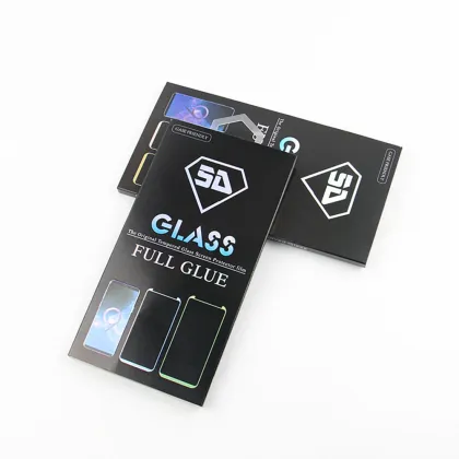 Tempered glass 5D for Samsung Galaxy A20e black frame