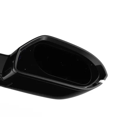 Baseus 0.15mm Lietaus nepraleidžianti plėvelė automobilio galinio vaizdo veidrodėliui (ovali 2 vnt./pakuotė 135*95 mm) Skaidri