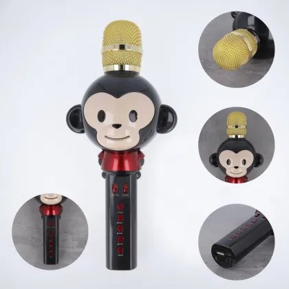 Maxlife Bluetooth microphone with speaker Animal MX-100 black