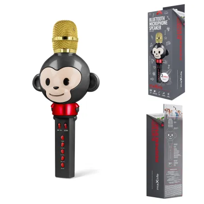 Maxlife Bluetooth microphone with speaker Animal MX-100 black