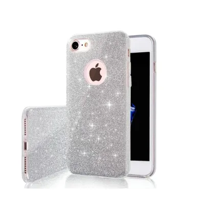 Glitter 3in1 dėklas Samsung Galaxy A20e sidabrinis
