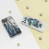 Gold Glam case for iPhone 12 / 12 Pro 6,1&quot feathers