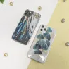 Gold Glam case for Samsung Galaxy A51 feathers