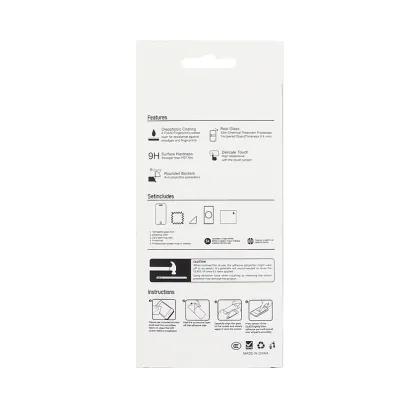 Tempered glass 2,5D for iPhone 13 / 13 Pro 6,1&quot / 14 6,1&quot 10in1