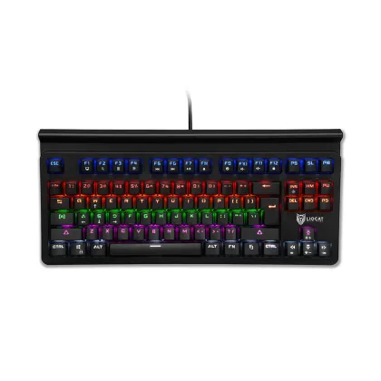 Liocat gaming keyboard KX 365+ C mechanical qwerty outemu blue black