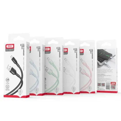 XO cable NB212 USB - microUSB 1,0 m 2,1A black