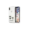 Karl Lagerfeld case for iPhone XS Max KLHCI65CKTR hardcase PC/TPU IK + Choupette Transparent
