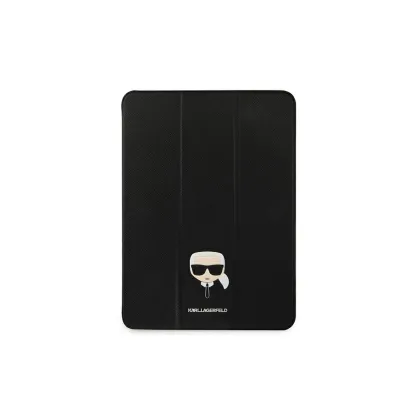 Karl Lagerfeld etui for iPad Pro 2021 11&quot KLFC11OKMK black Book Cover Saffiano Karl Iconic