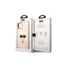 Karl Lagerfeld case for iPhone 14 Pro Max 6,7&quot KLHMP14XSLKHLP pink HC Silicone Karl Head