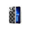 Karl Lagerfeld case for iPhone 14 Pro Max 6,7&quot KLHCP14XLMNMK black HC Liquid Glitter Monogram