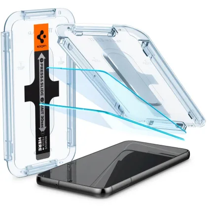 Spigen tempered glass GLAS.TR &quotEZ FIT&quot 2-Pack for Samsung Galaxy S23 Plus clear