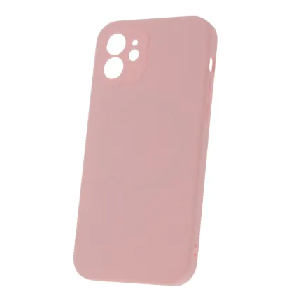 Mag Invisible case for iPhone 12 6,1&quot pastel pink