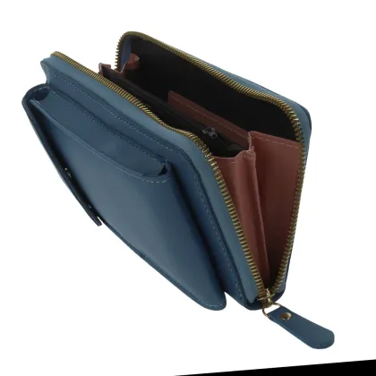 Phone bag light blue