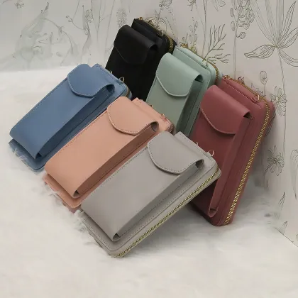 Phone bag light blue
