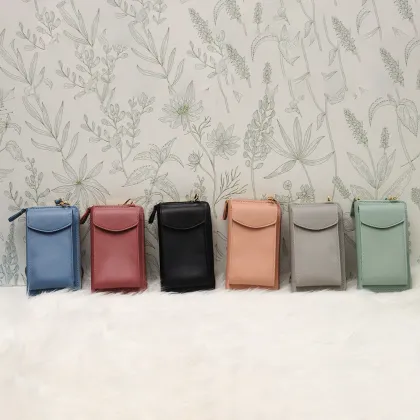 Phone bag light blue
