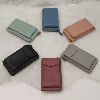 Phone bag light blue