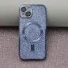 Glitter Chrome Mag case for iPhone 12 6,1&quot blue