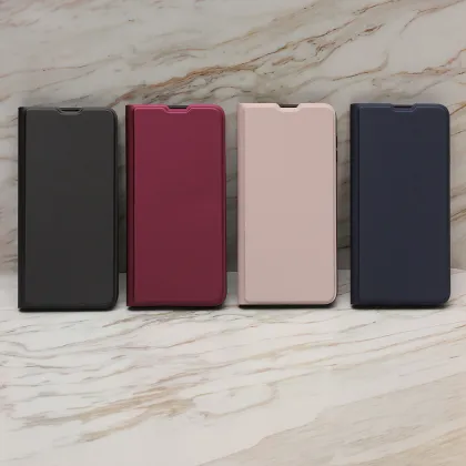 Smart Soft case for Xiaomi Redmi 12C 4G / Redmi 11A 4G / Poco C55 4G burgundy